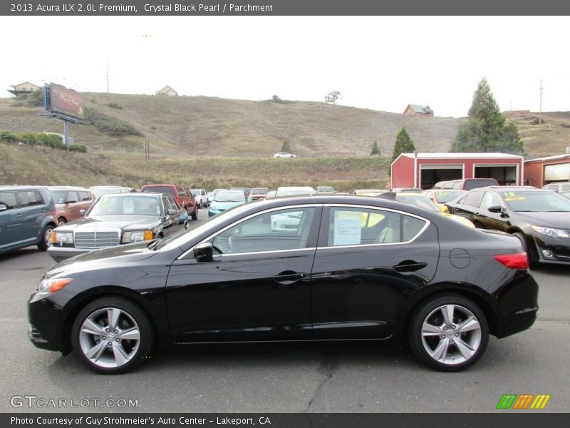 Crystal Black Pearl / Parchment 2013 Acura ILX 2.0L Premium