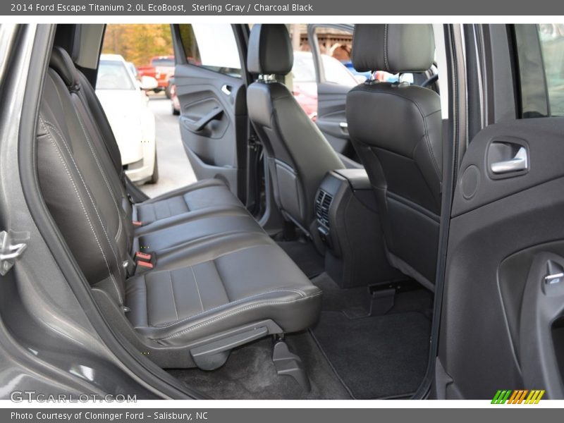Sterling Gray / Charcoal Black 2014 Ford Escape Titanium 2.0L EcoBoost