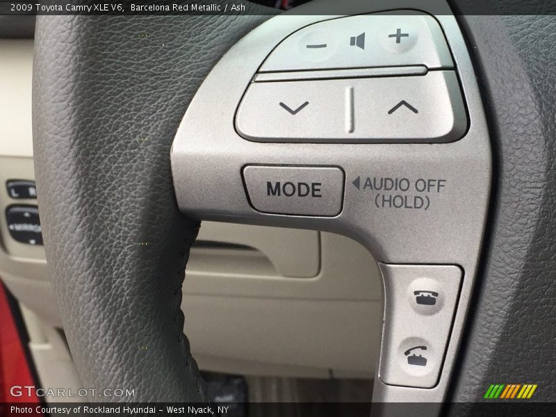 Barcelona Red Metallic / Ash 2009 Toyota Camry XLE V6