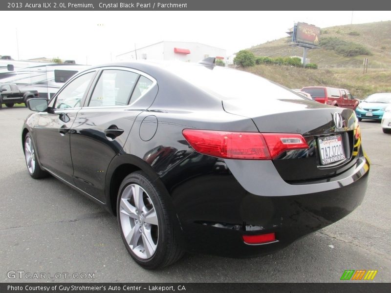 Crystal Black Pearl / Parchment 2013 Acura ILX 2.0L Premium