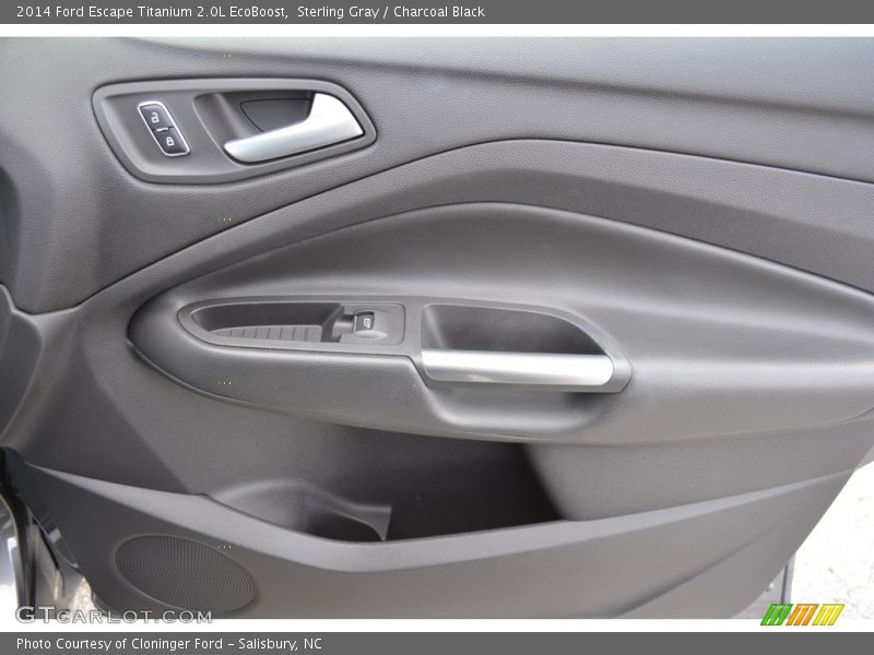 Sterling Gray / Charcoal Black 2014 Ford Escape Titanium 2.0L EcoBoost
