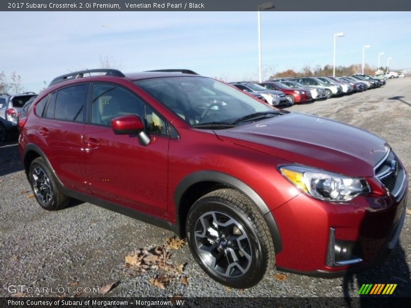 Venetian Red Pearl / Black 2017 Subaru Crosstrek 2.0i Premium