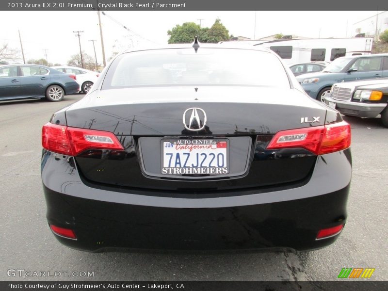 Crystal Black Pearl / Parchment 2013 Acura ILX 2.0L Premium