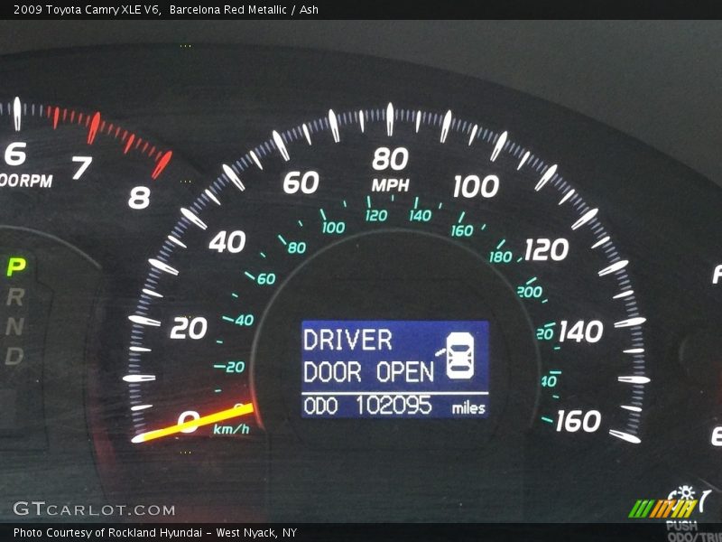 Barcelona Red Metallic / Ash 2009 Toyota Camry XLE V6