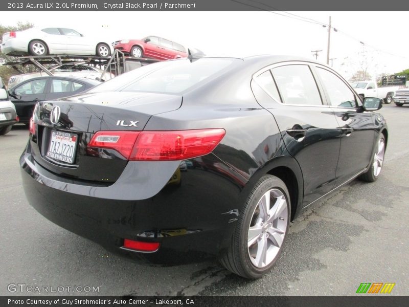 Crystal Black Pearl / Parchment 2013 Acura ILX 2.0L Premium