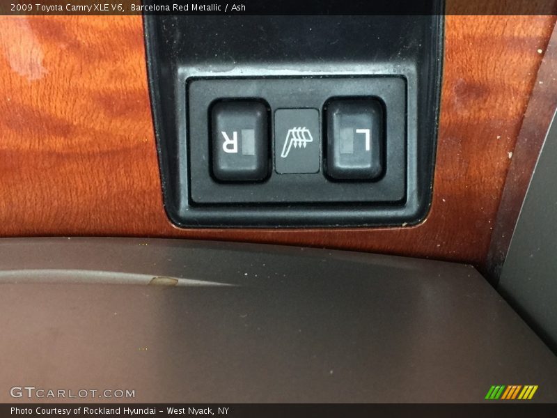 Barcelona Red Metallic / Ash 2009 Toyota Camry XLE V6