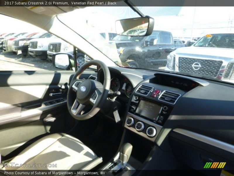 Venetian Red Pearl / Black 2017 Subaru Crosstrek 2.0i Premium