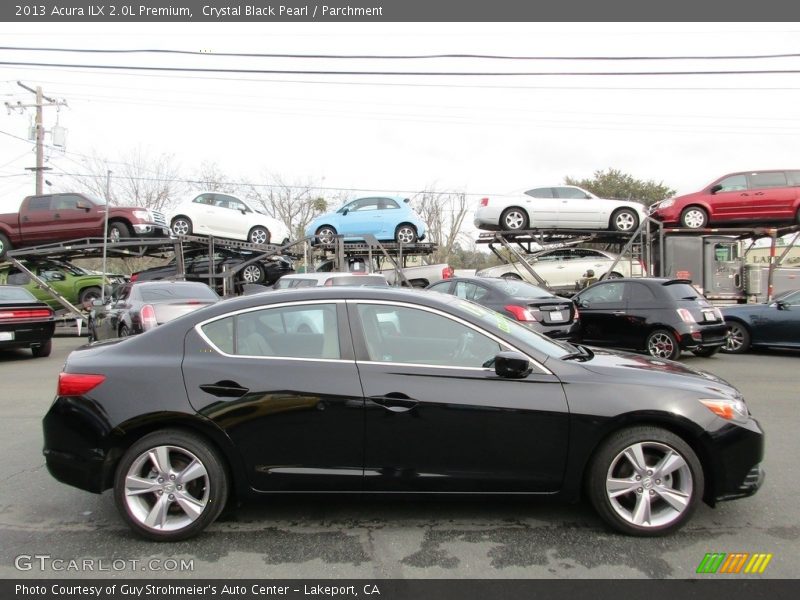Crystal Black Pearl / Parchment 2013 Acura ILX 2.0L Premium