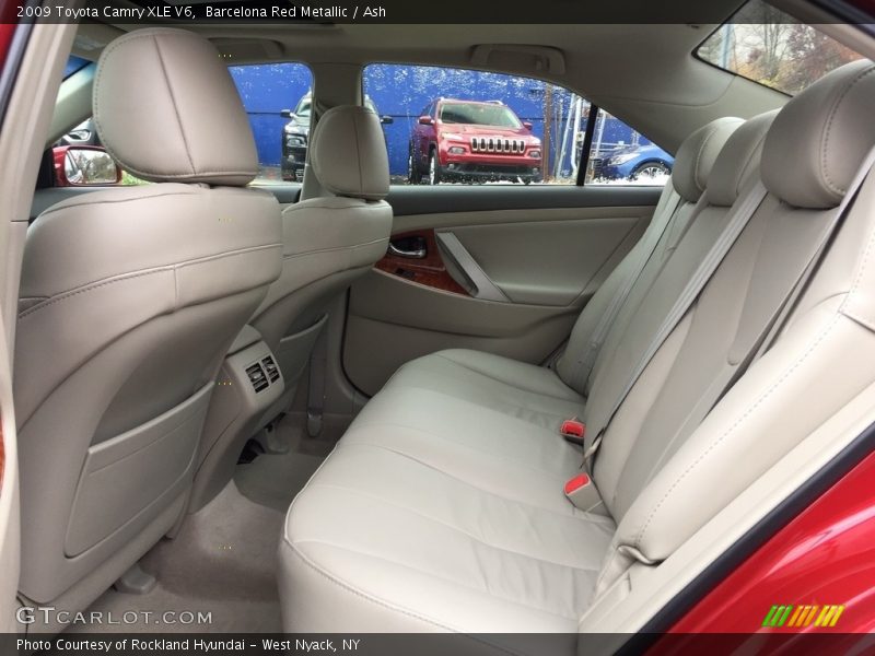Barcelona Red Metallic / Ash 2009 Toyota Camry XLE V6