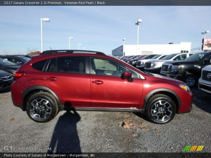 Venetian Red Pearl / Black 2017 Subaru Crosstrek 2.0i Premium