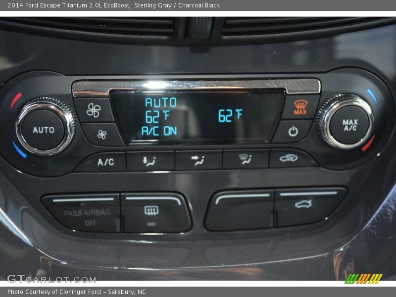 Sterling Gray / Charcoal Black 2014 Ford Escape Titanium 2.0L EcoBoost
