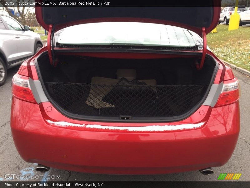 Barcelona Red Metallic / Ash 2009 Toyota Camry XLE V6