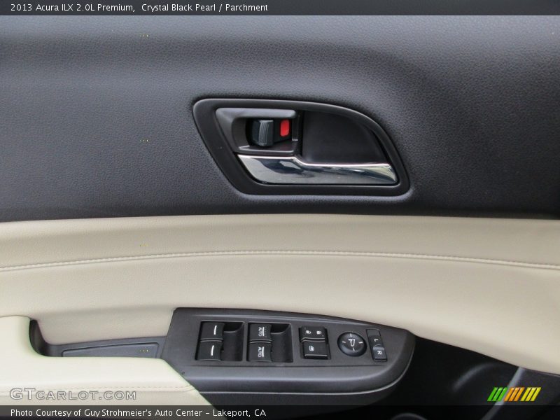 Crystal Black Pearl / Parchment 2013 Acura ILX 2.0L Premium