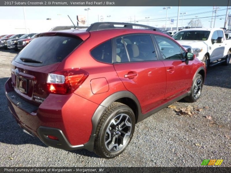 Venetian Red Pearl / Black 2017 Subaru Crosstrek 2.0i Premium