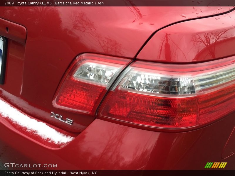 Barcelona Red Metallic / Ash 2009 Toyota Camry XLE V6