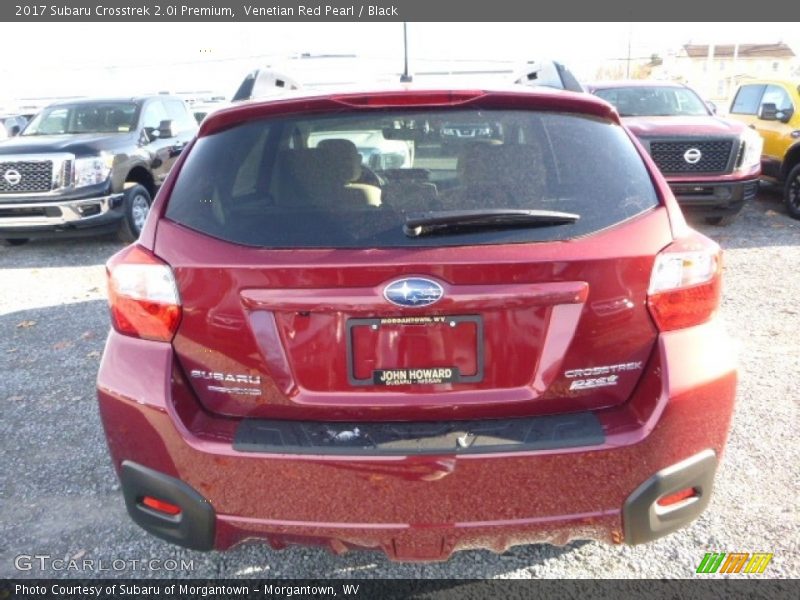 Venetian Red Pearl / Black 2017 Subaru Crosstrek 2.0i Premium