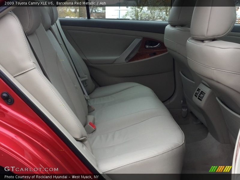 Barcelona Red Metallic / Ash 2009 Toyota Camry XLE V6