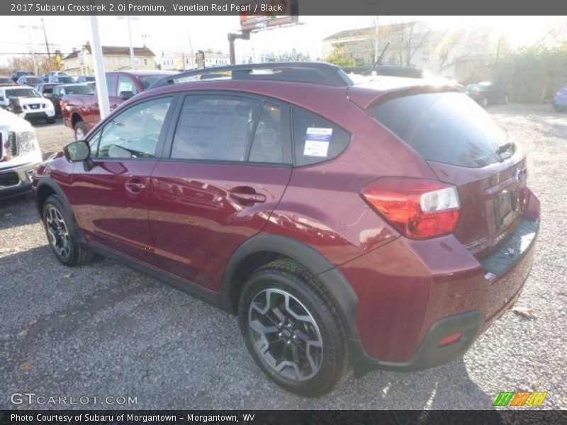 Venetian Red Pearl / Black 2017 Subaru Crosstrek 2.0i Premium