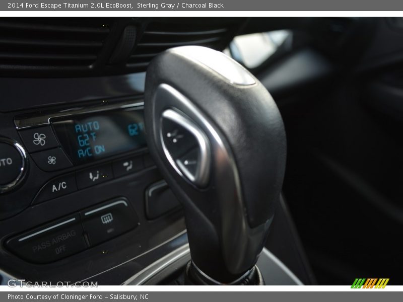 Sterling Gray / Charcoal Black 2014 Ford Escape Titanium 2.0L EcoBoost