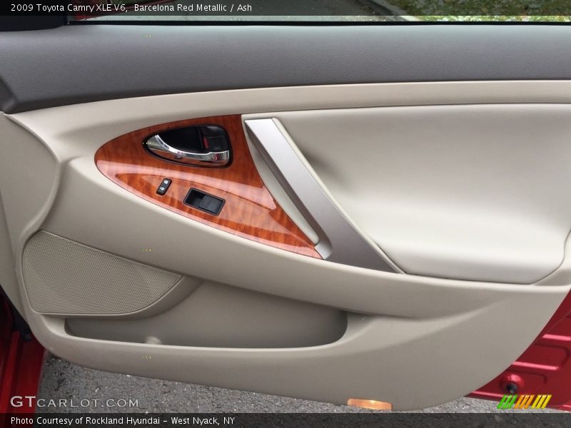 Barcelona Red Metallic / Ash 2009 Toyota Camry XLE V6