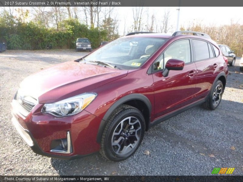 Venetian Red Pearl / Black 2017 Subaru Crosstrek 2.0i Premium