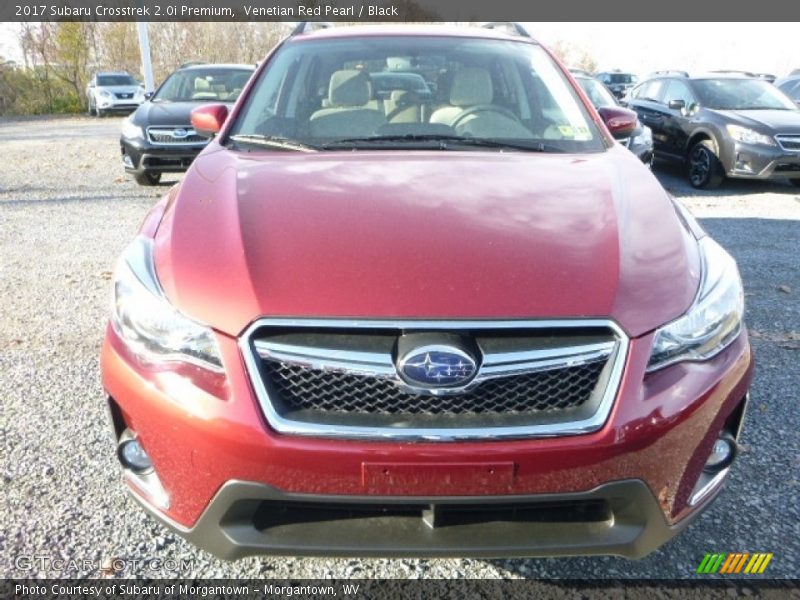Venetian Red Pearl / Black 2017 Subaru Crosstrek 2.0i Premium