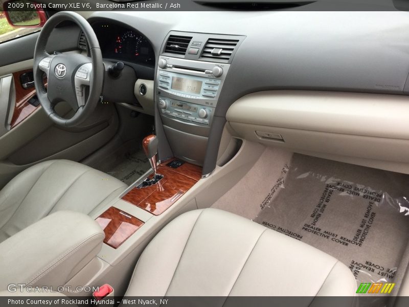Barcelona Red Metallic / Ash 2009 Toyota Camry XLE V6