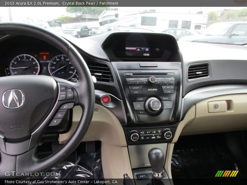 Crystal Black Pearl / Parchment 2013 Acura ILX 2.0L Premium