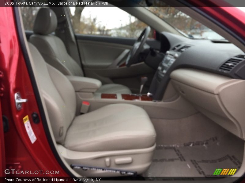 Barcelona Red Metallic / Ash 2009 Toyota Camry XLE V6