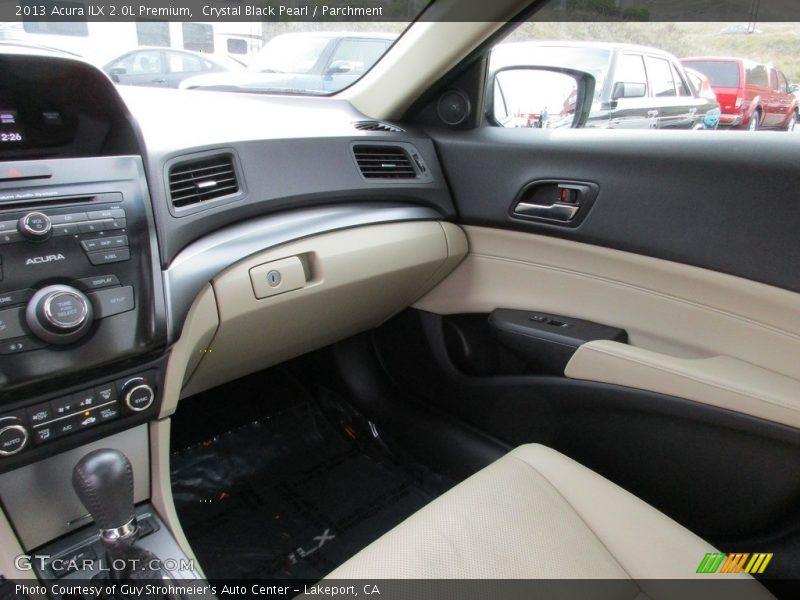 Crystal Black Pearl / Parchment 2013 Acura ILX 2.0L Premium