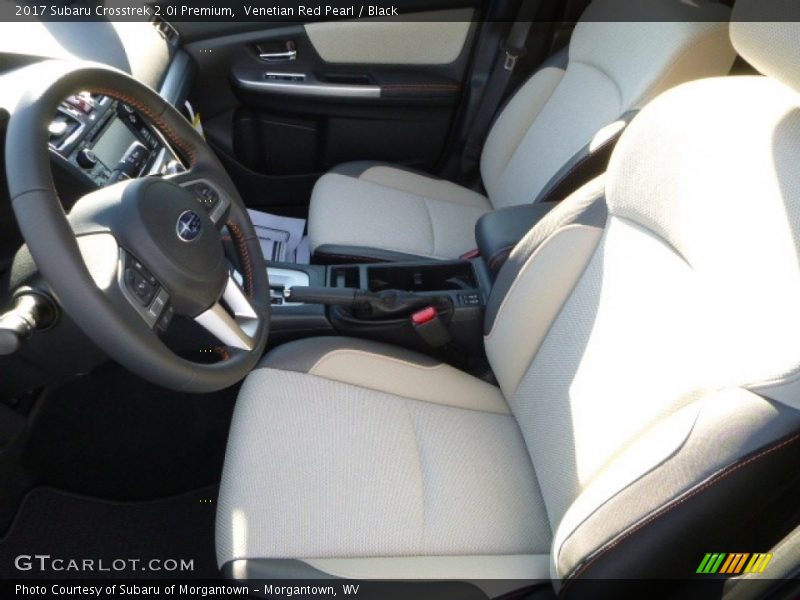 Venetian Red Pearl / Black 2017 Subaru Crosstrek 2.0i Premium