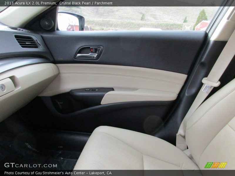 Crystal Black Pearl / Parchment 2013 Acura ILX 2.0L Premium