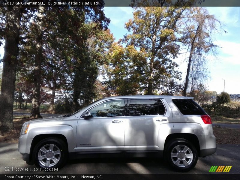 Quicksilver Metallic / Jet Black 2013 GMC Terrain SLE
