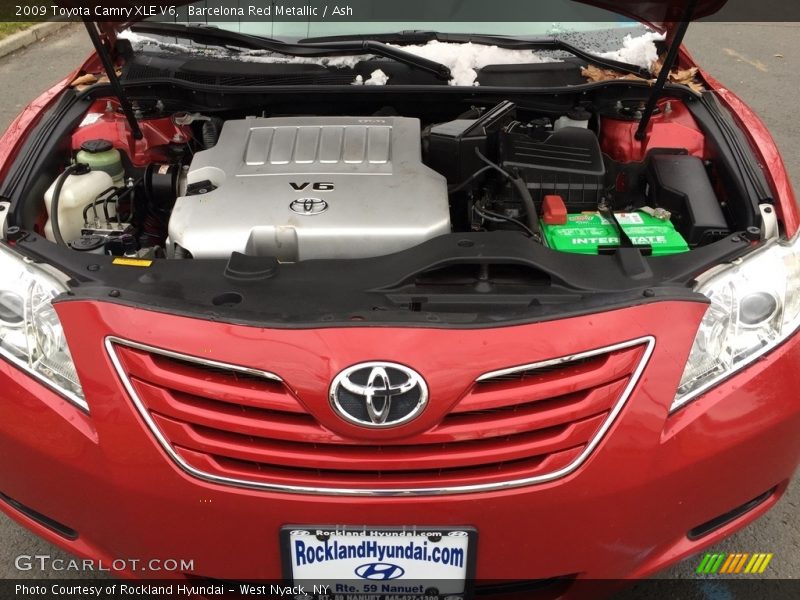 Barcelona Red Metallic / Ash 2009 Toyota Camry XLE V6