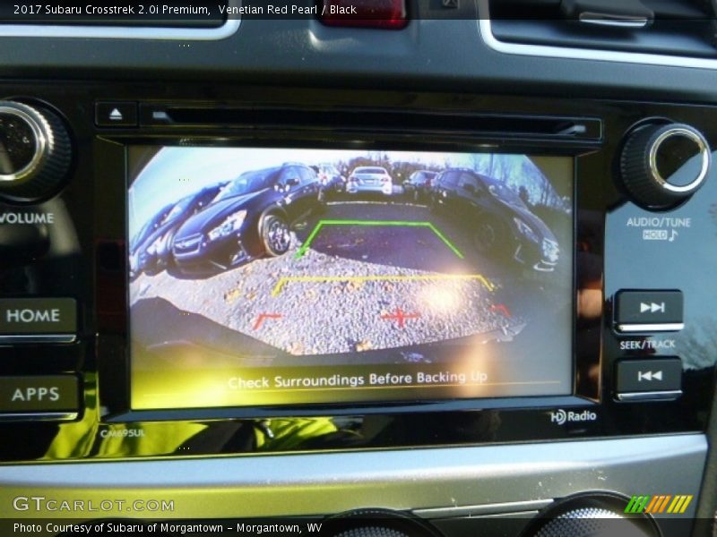 Venetian Red Pearl / Black 2017 Subaru Crosstrek 2.0i Premium