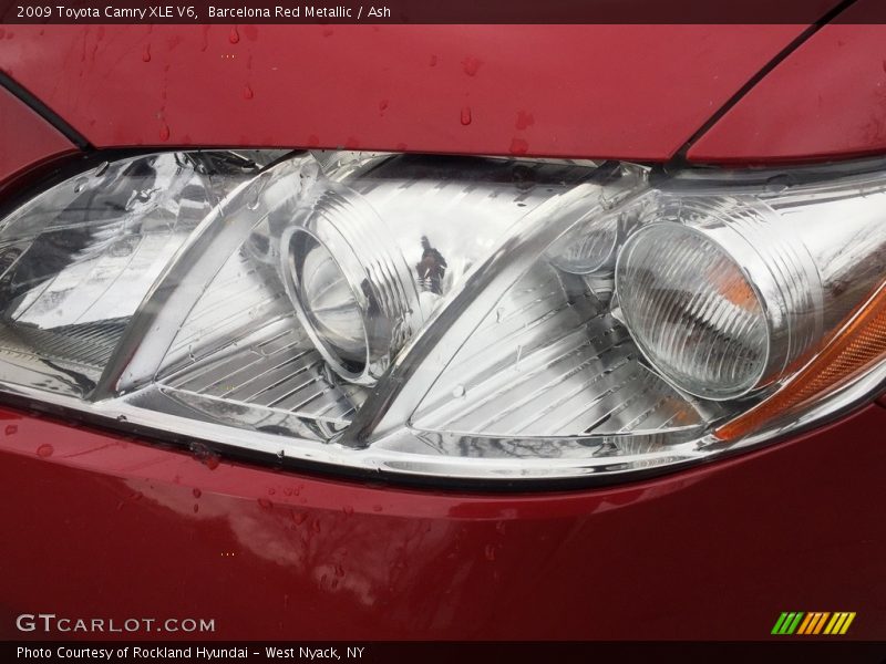 Barcelona Red Metallic / Ash 2009 Toyota Camry XLE V6