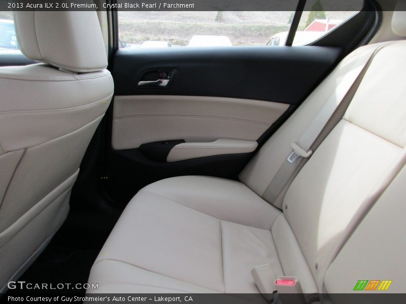 Crystal Black Pearl / Parchment 2013 Acura ILX 2.0L Premium