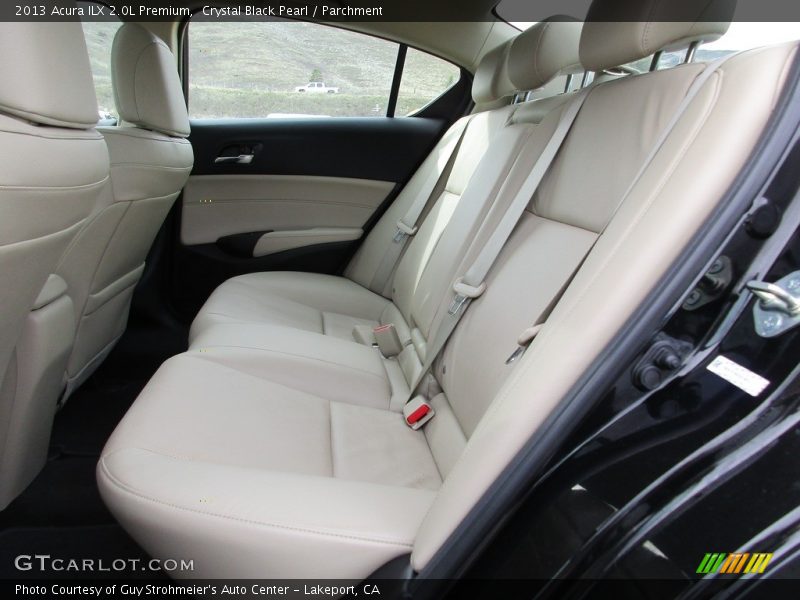 Crystal Black Pearl / Parchment 2013 Acura ILX 2.0L Premium