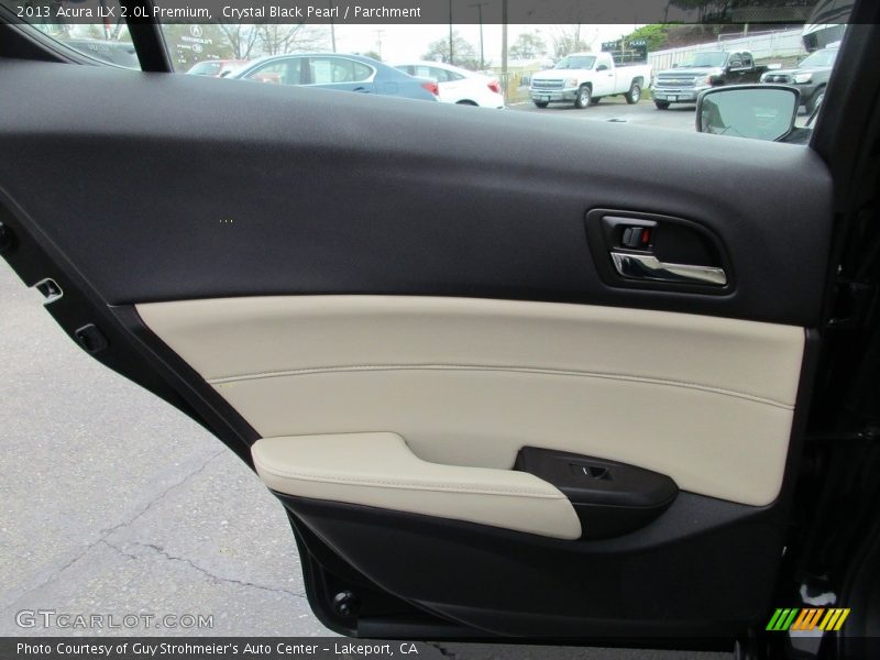 Crystal Black Pearl / Parchment 2013 Acura ILX 2.0L Premium