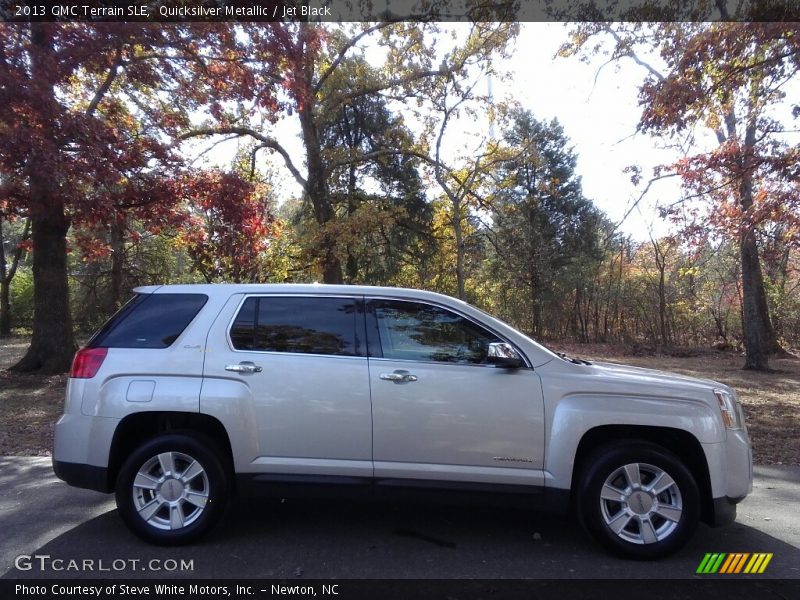 Quicksilver Metallic / Jet Black 2013 GMC Terrain SLE
