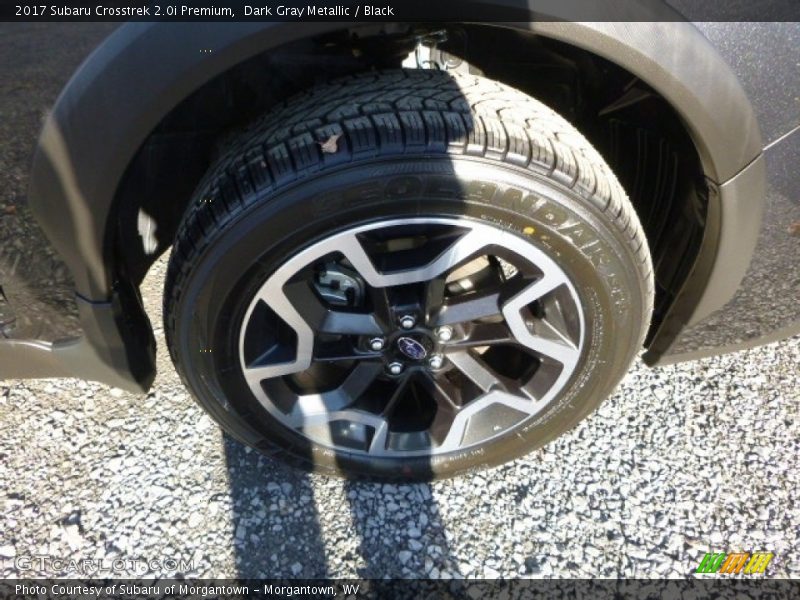 Dark Gray Metallic / Black 2017 Subaru Crosstrek 2.0i Premium