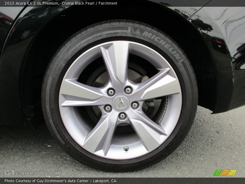 Crystal Black Pearl / Parchment 2013 Acura ILX 2.0L Premium