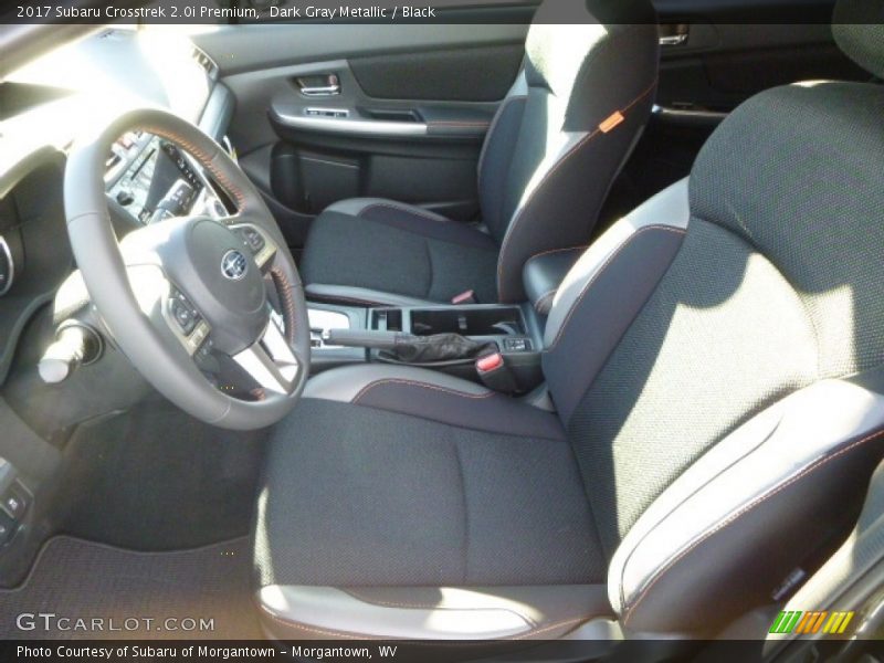 Dark Gray Metallic / Black 2017 Subaru Crosstrek 2.0i Premium