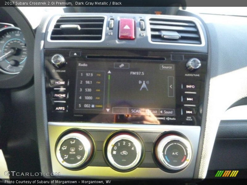 Dark Gray Metallic / Black 2017 Subaru Crosstrek 2.0i Premium