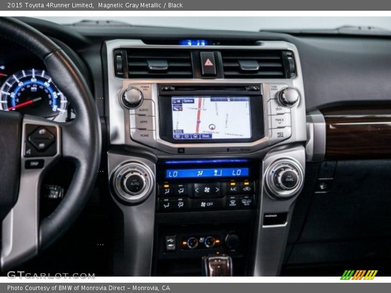 Magnetic Gray Metallic / Black 2015 Toyota 4Runner Limited