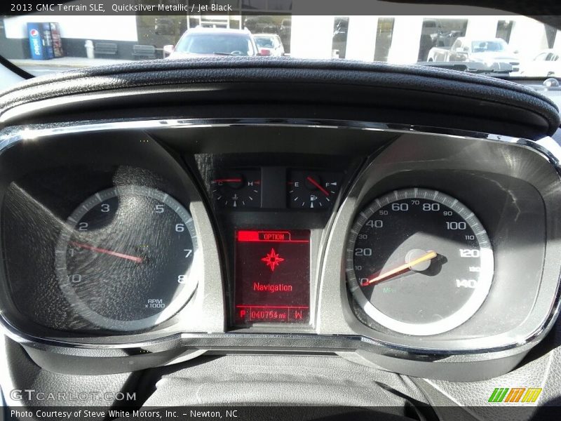 Quicksilver Metallic / Jet Black 2013 GMC Terrain SLE