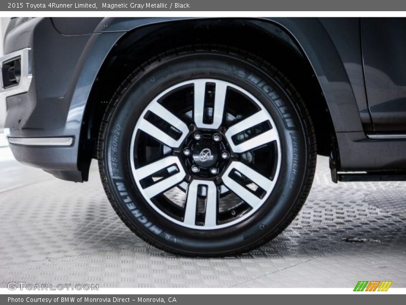 Magnetic Gray Metallic / Black 2015 Toyota 4Runner Limited