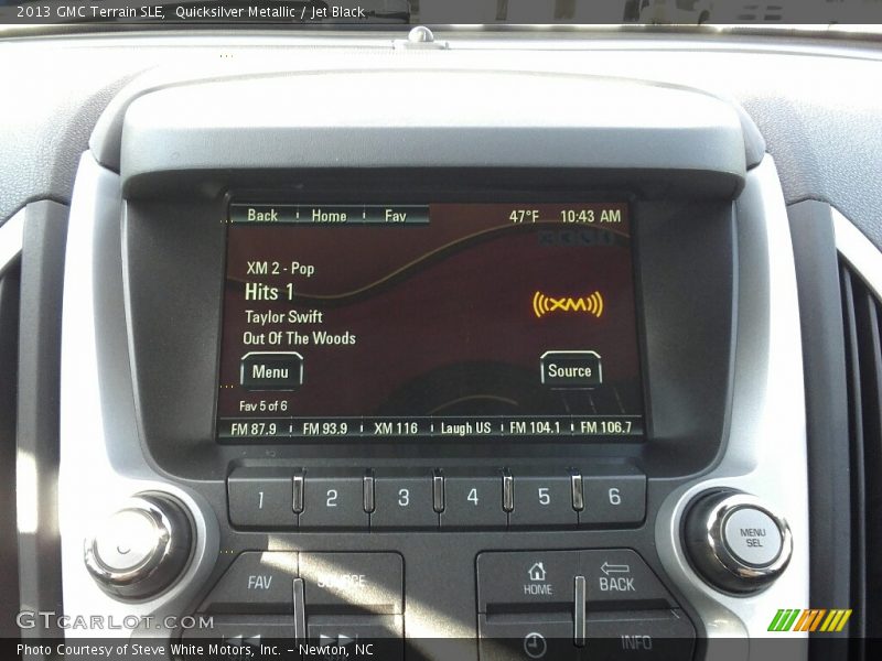 Quicksilver Metallic / Jet Black 2013 GMC Terrain SLE