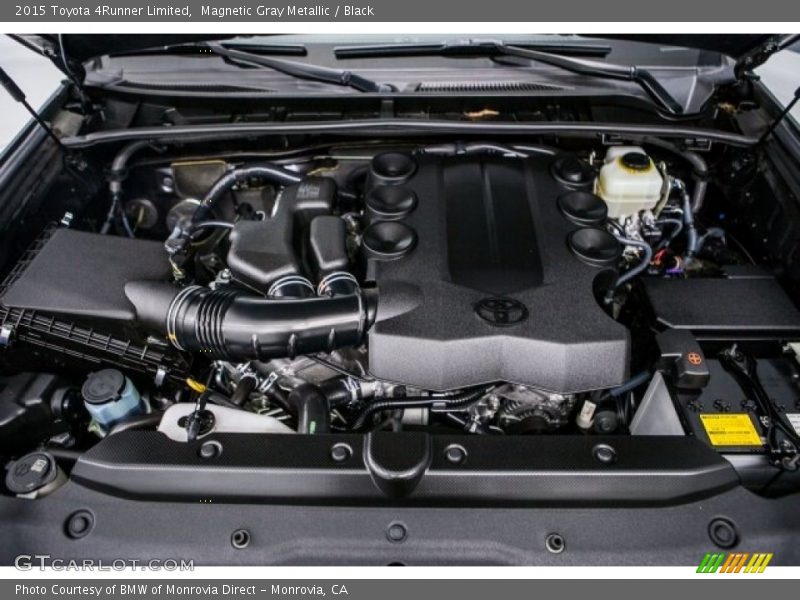 Magnetic Gray Metallic / Black 2015 Toyota 4Runner Limited