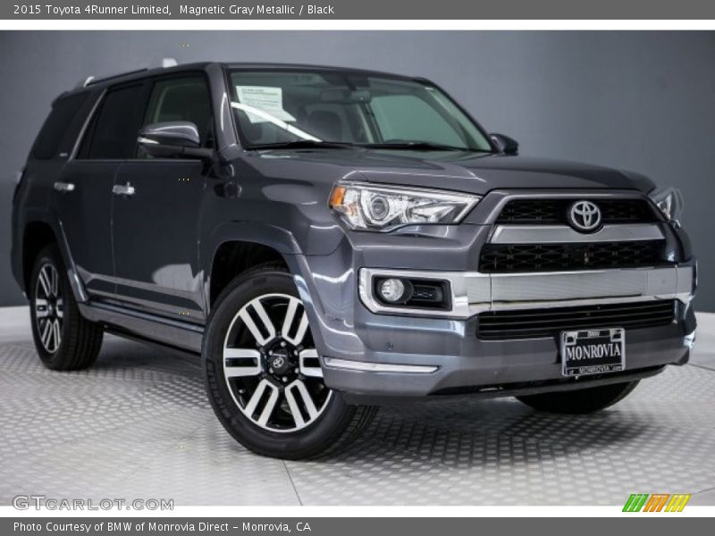 Magnetic Gray Metallic / Black 2015 Toyota 4Runner Limited